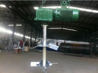 Double impeller mud mixer available from stock