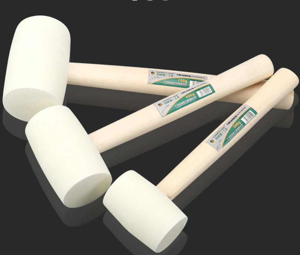 Rubber Hammer W/Semi Plastic Handle