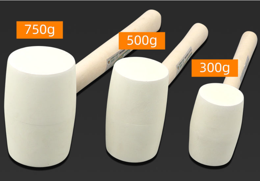 Rubber Hammer W/Semi Plastic Handle