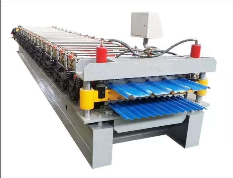 Corrugating Iron Sheet Roll Forming Making Machine