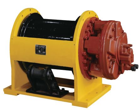Rotating hydraulic cat head Used in mines ships