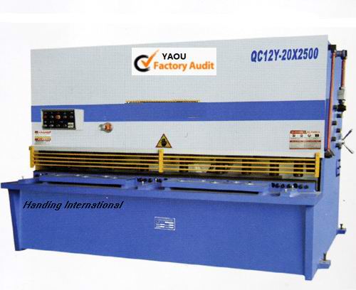 HYDRAULIC GUILLOTINE SHEAR Shearing machine
