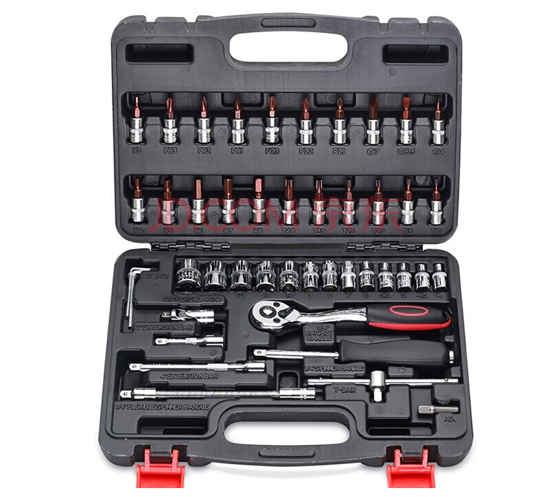 Socket Set with Ratchet Wrench