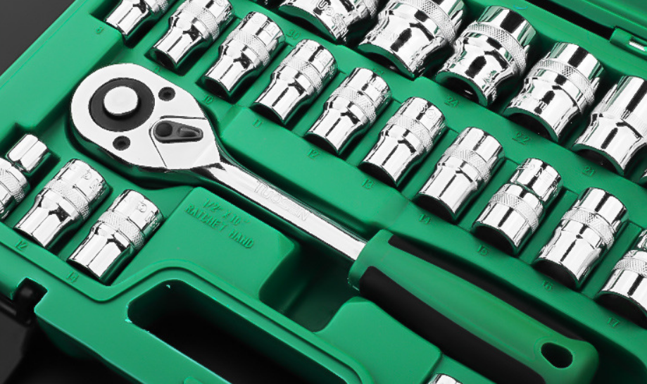 32 pieces socket wrench set quick socket set