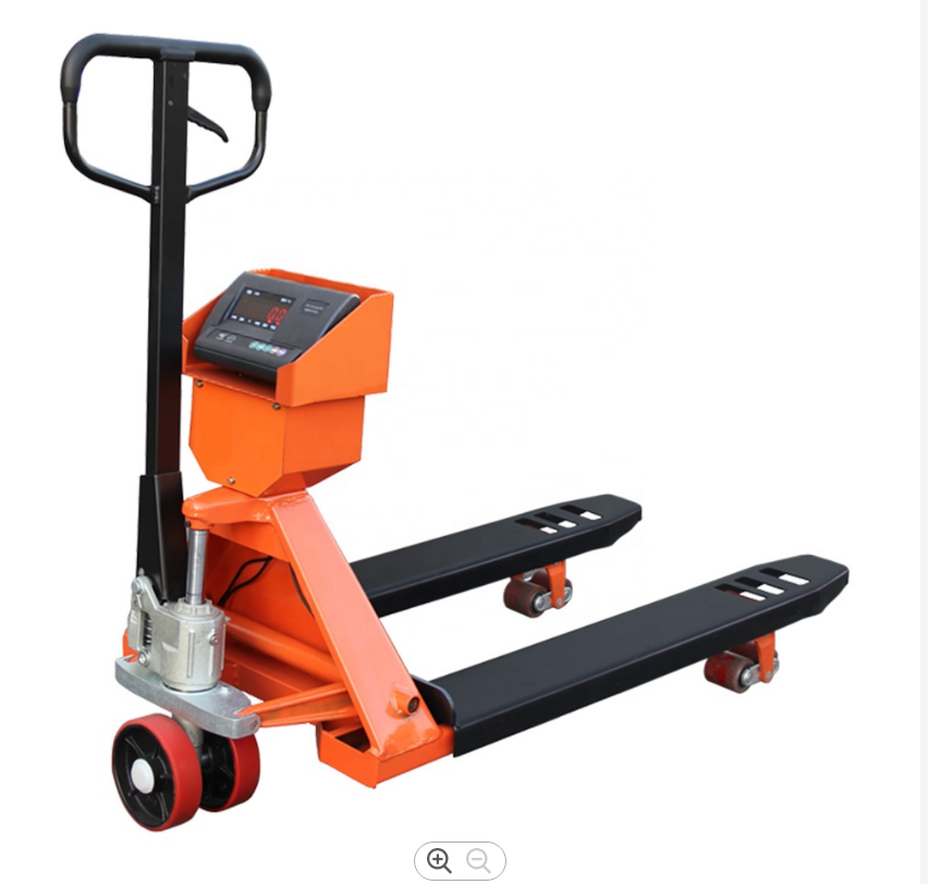 hydraulic integrated hand pallet truck jack with electronic