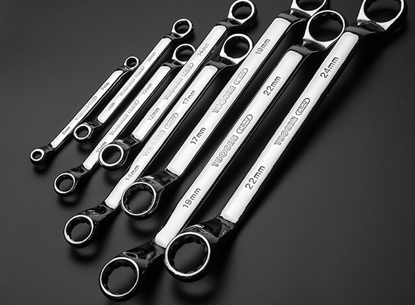 8 and 10pieces mirror double plum wrench set