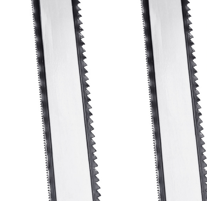 Double sided manual saw blade hacksaw