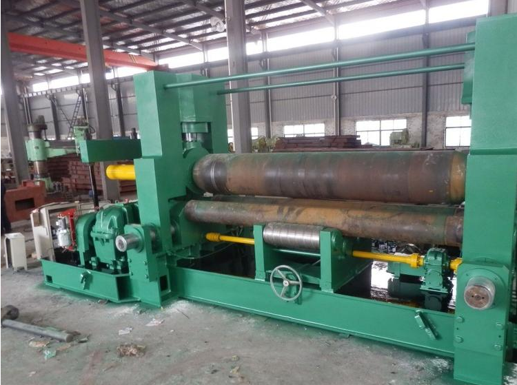 Large Size Upper Roller Universal Plate Rolling Machine,