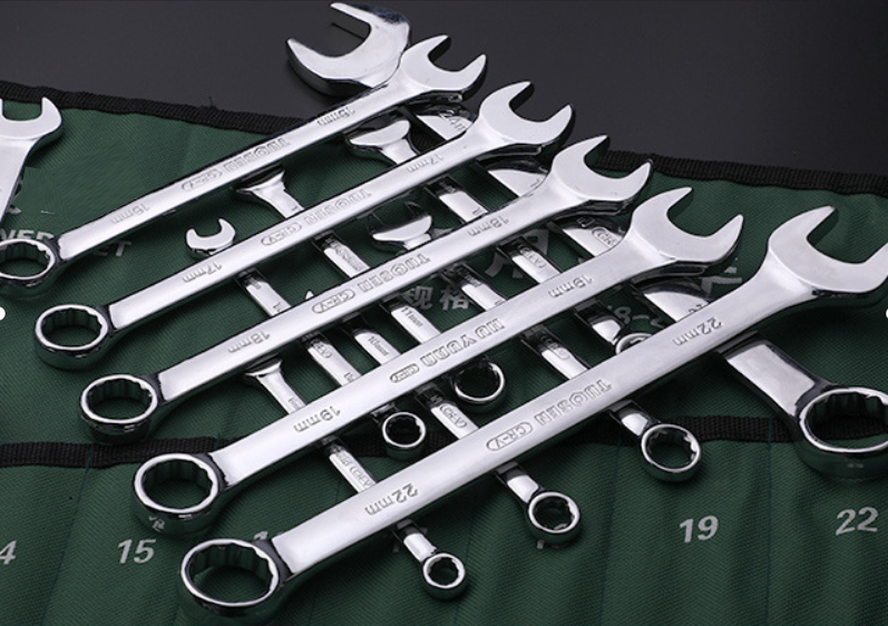 plum wrench mirror dual-purpose wrench auto repair set